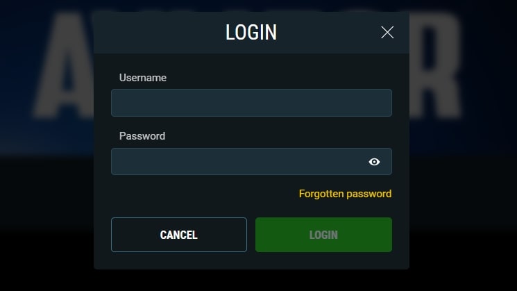 Login do Jogabet