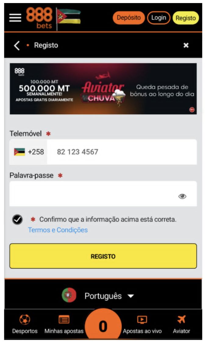 888bets registration