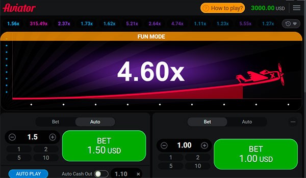 Aviator Game Capture d'écran 2