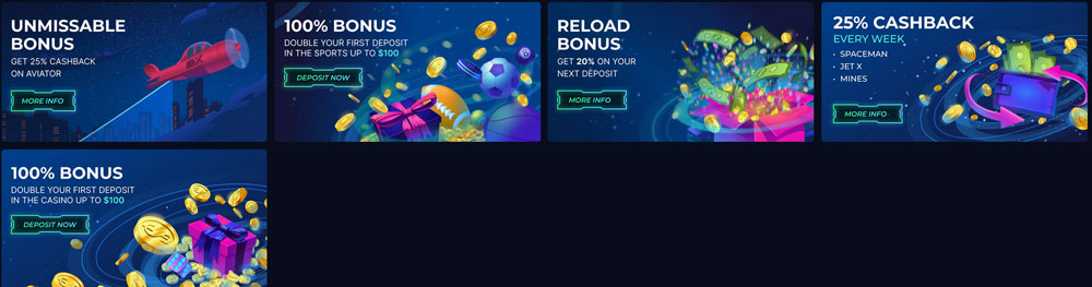 Playpix bonuses